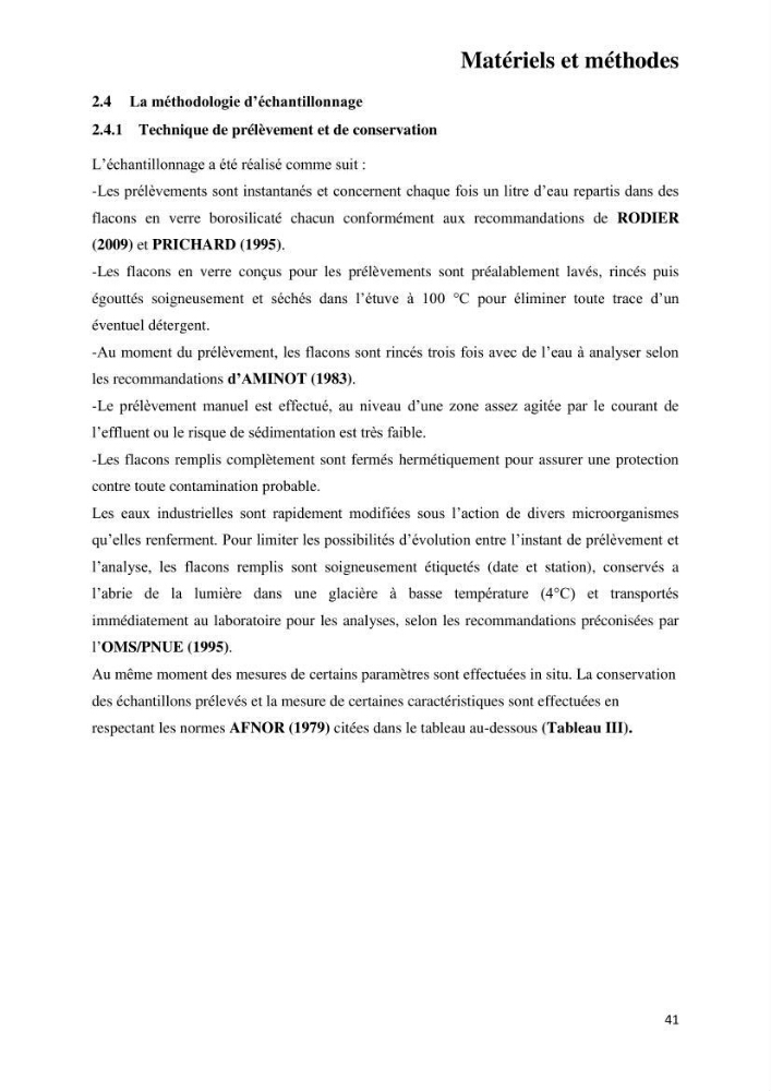 Suivi environnemental de la qualité des eaux adjacentes à une station de production pétrochimique (cas de Skikda,Est du bassin Algerien):