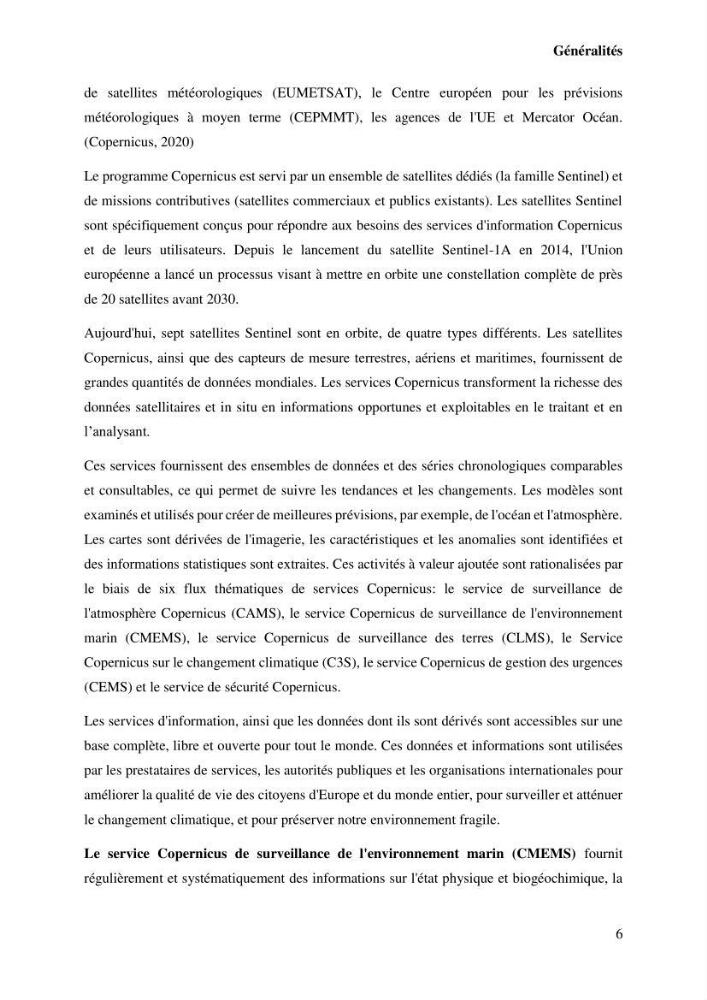 L’utilisation des données in-situ pour l’évaluation des produits CMEMS (physiques et biogéochimiques) dans le bassin Algérien.