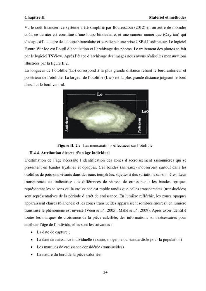 Etude des habitudes alimentaires, de la croissance et évaluation du stock du Pageot blanc Pagellus acarne(Risso,1826) dans la région centre algérienne: