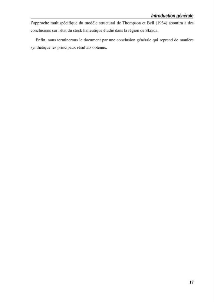 Ecologie, biologie, morphométrie et exploitation de la daurade royale Sparus aurata Linné, 1758 dans la région de SKIKDA.: