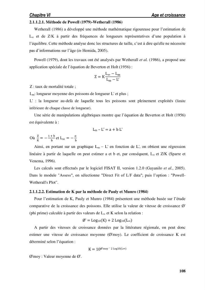 Ecologie, biologie, morphométrie et exploitation de la daurade royale Sparus aurata Linné, 1758 dans la région de SKIKDA.: