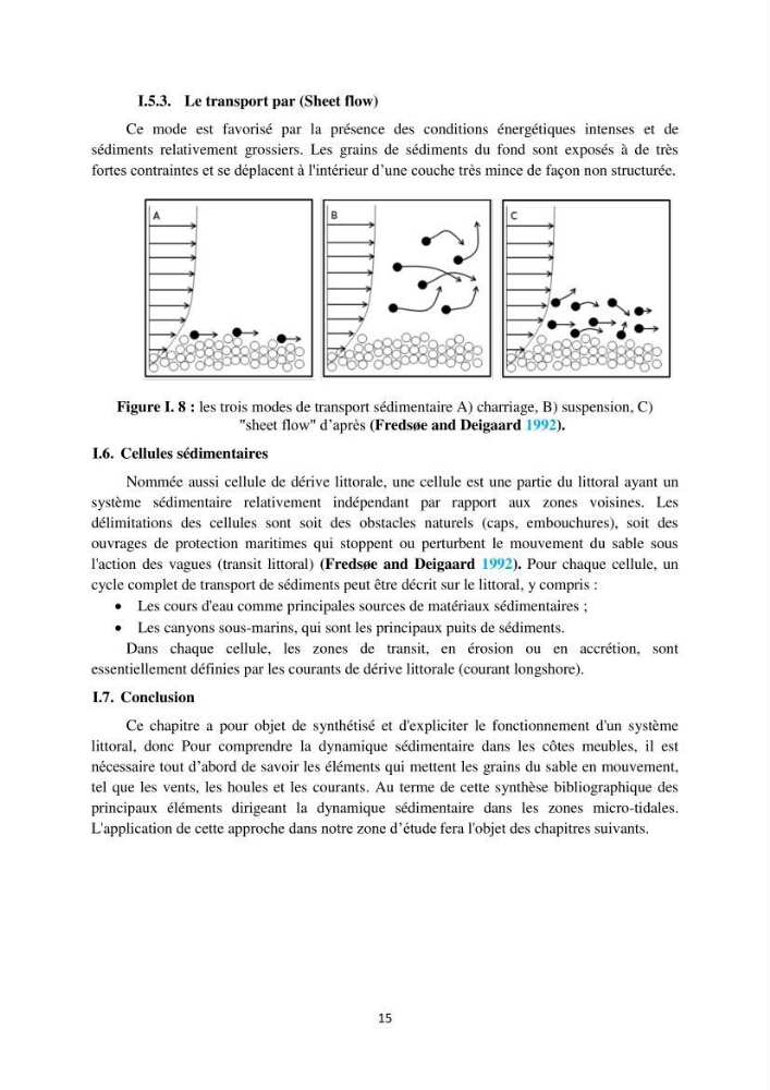 processus mis en Jeu dans l\'évolution Miorpho-dynamique de la baie zemmouri: Modélisation Hydro-Sédimentaire et cinématique du trait de Côte.