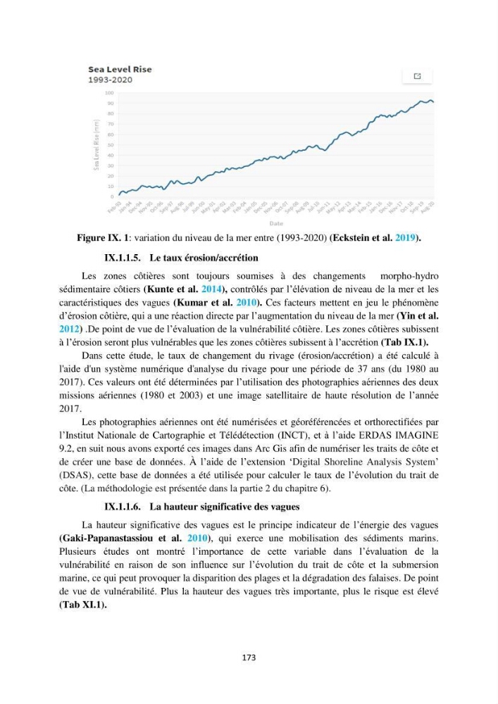 processus mis en Jeu dans l\'évolution Miorpho-dynamique de la baie zemmouri: Modélisation Hydro-Sédimentaire et cinématique du trait de Côte.