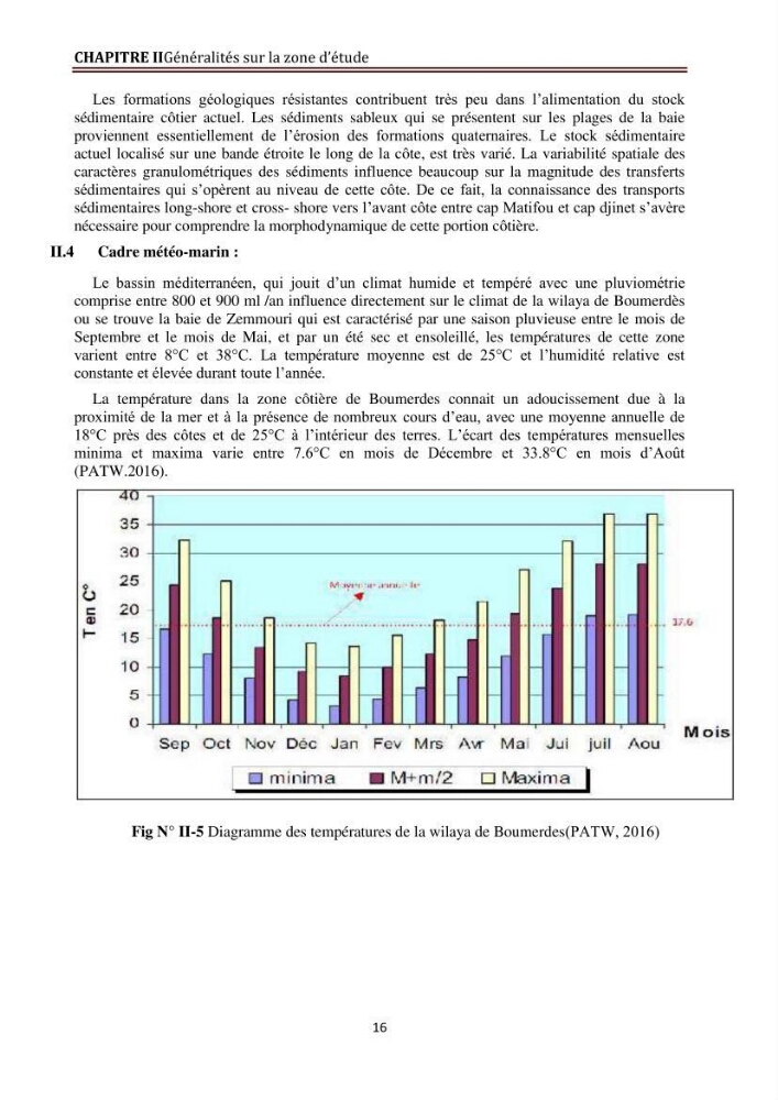 Modélisation de la dynamique et la cinématique à multi échelles du trait de côte et évaluation des zones à risques du littoral centre Algérien : Baie de Zemmouri