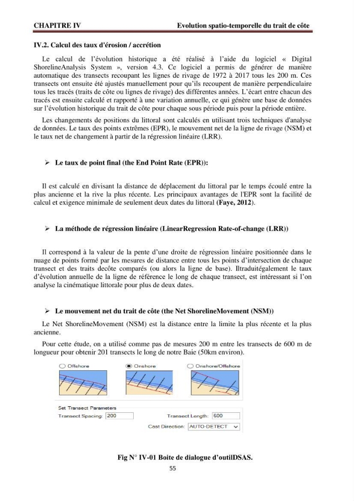 Modélisation de la dynamique et la cinématique à multi échelles du trait de côte et évaluation des zones à risques du littoral centre Algérien : Baie de Zemmouri