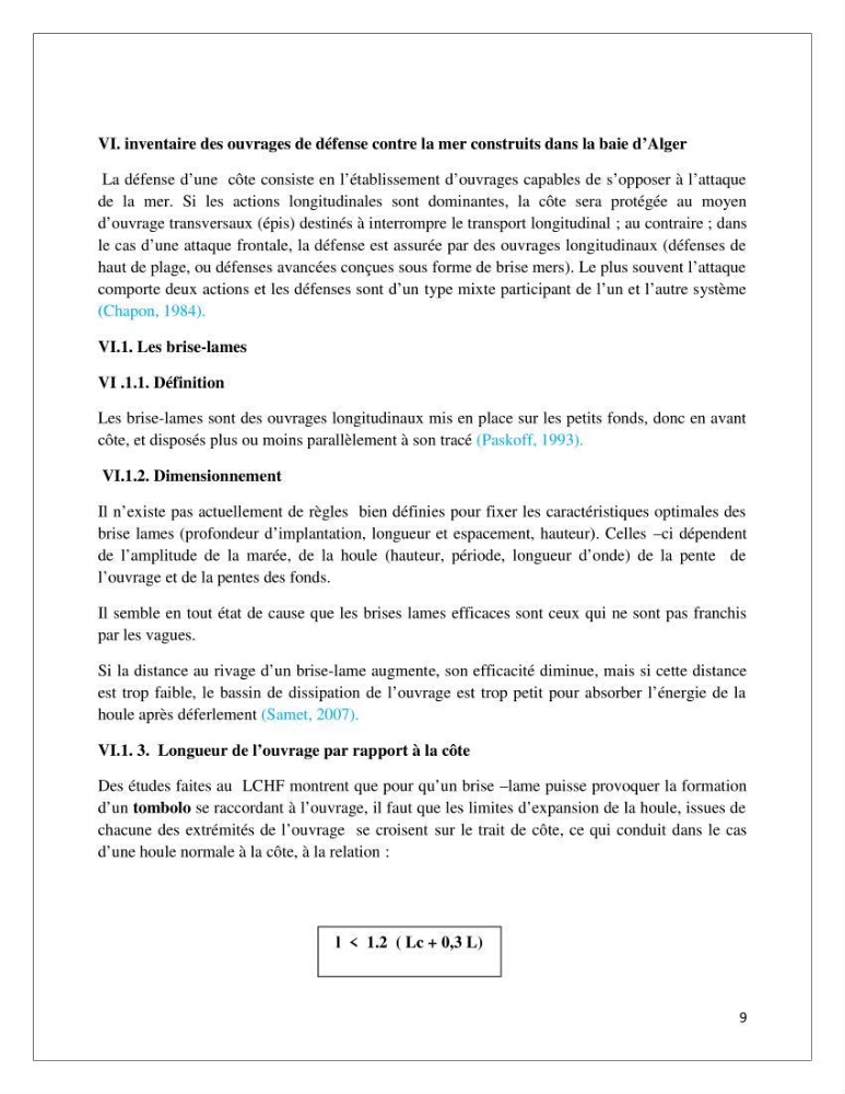Propositions d\'aménagement et de protection par les méthodes dites \"SOFT\"