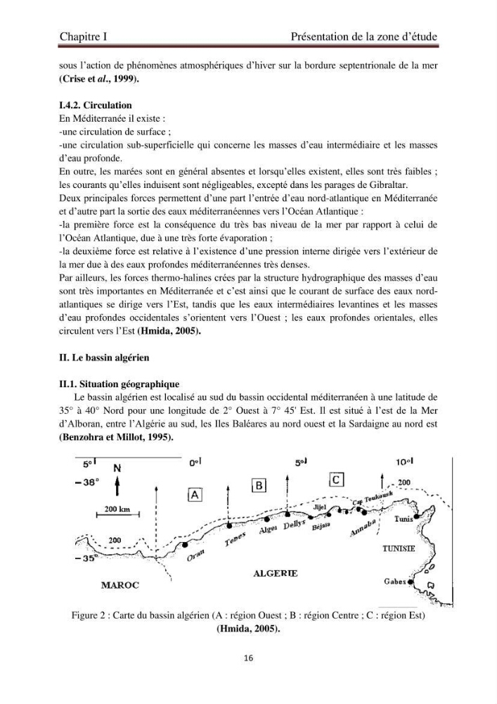 La corrélation entre les paramètres physiques et la densité de microplancton dans la côte Algérienne