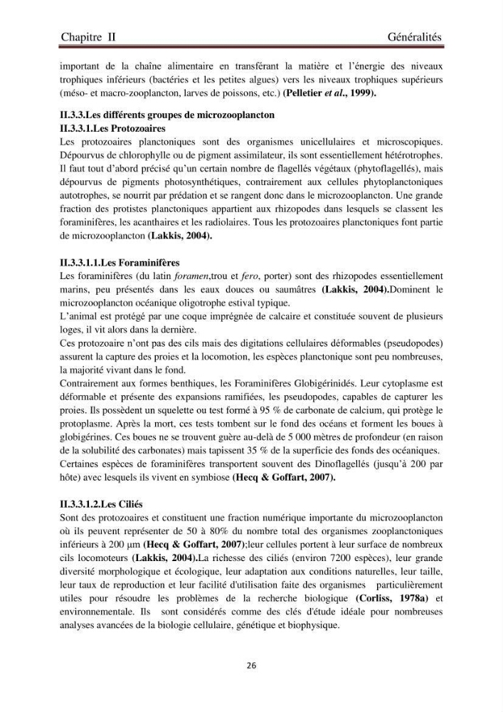 La corrélation entre les paramètres physiques et la densité de microplancton dans la côte Algérienne