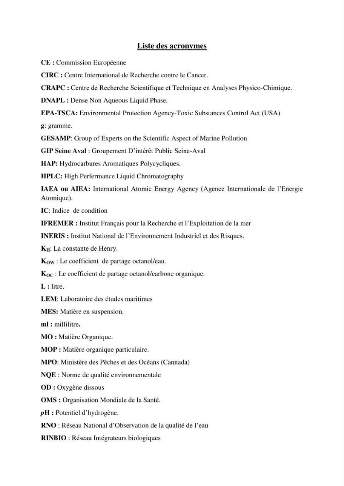 Evaluation du taux des hydrocarbures aromatiques polycycliques chez le mollusque Patella.sp et les moules du littoral Algérois: