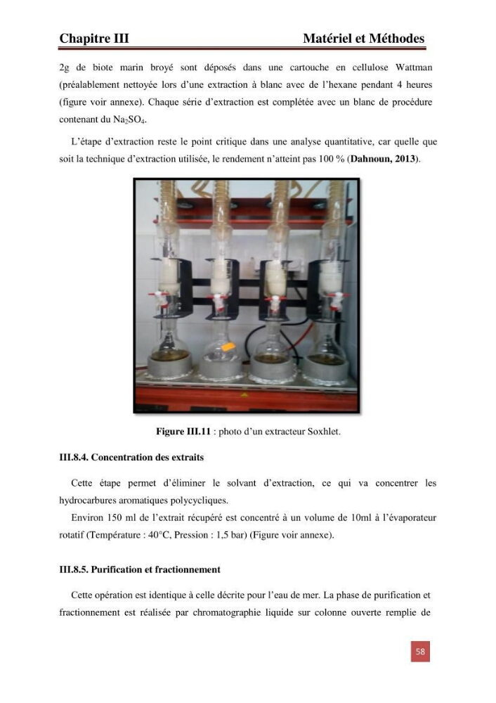 Evaluation du taux des hydrocarbures aromatiques polycycliques chez le mollusque Patella.sp et les moules du littoral Algérois: