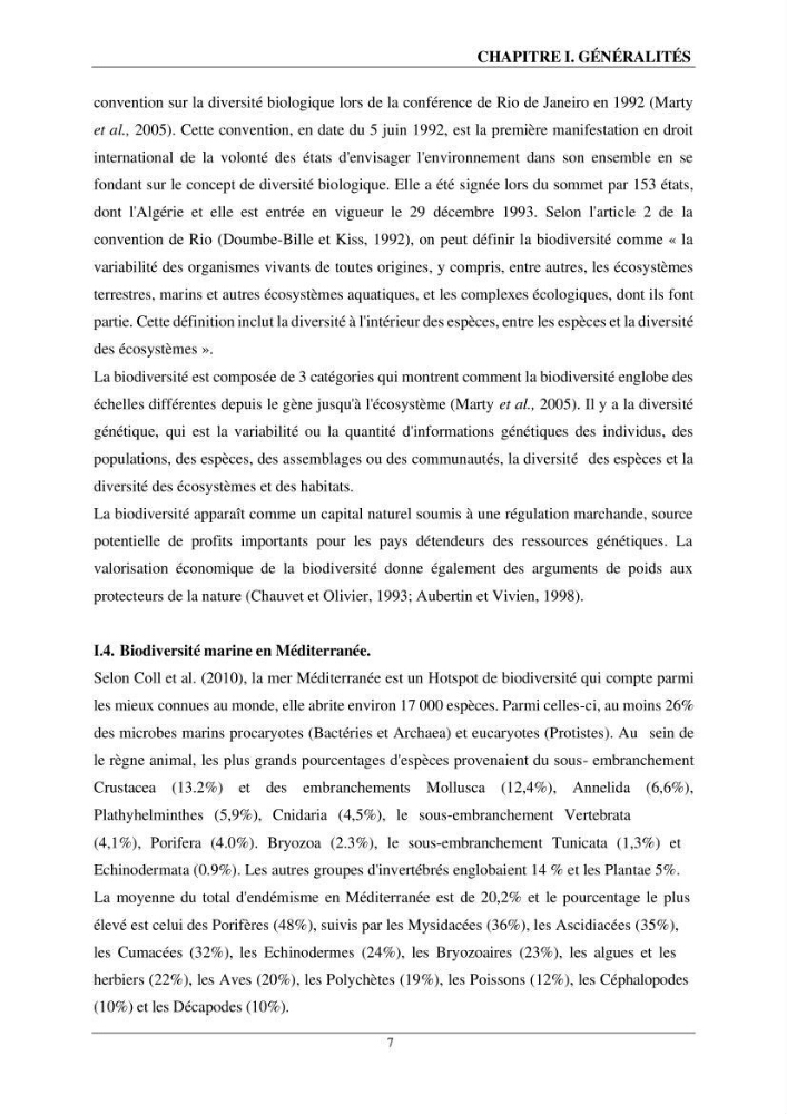 L\'impact du chalutage de fond sur la biodiversité marine de la région centre de l\'Algérie