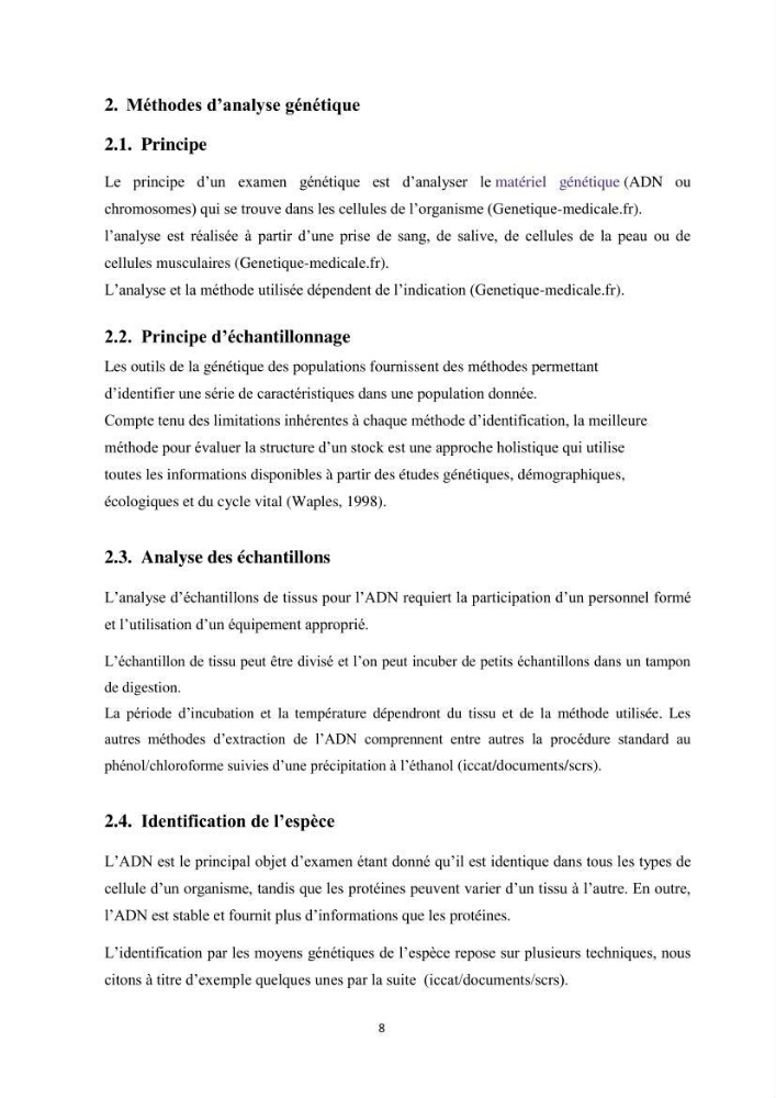 Contribution a la caractérisation systématique et morphologique des poissons :