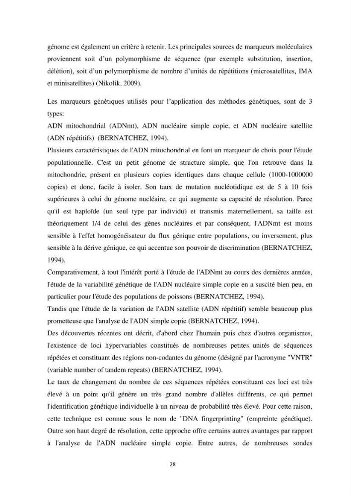 Contribution a la caractérisation systématique et morphologique des poissons :