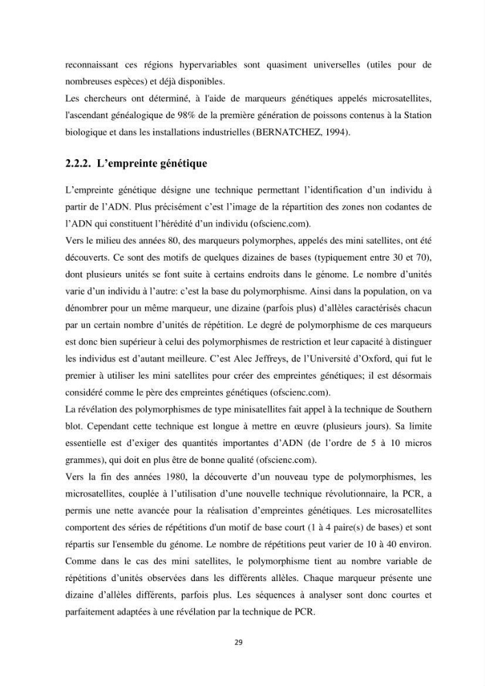 Contribution a la caractérisation systématique et morphologique des poissons :