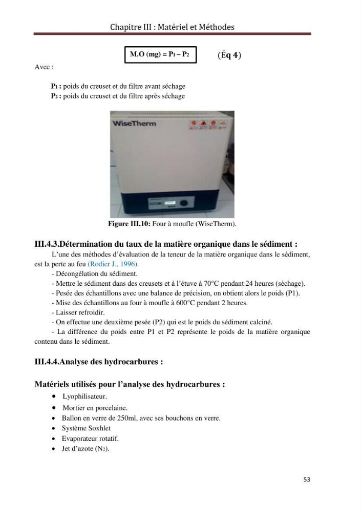 Etat de la pollution par les hydrocarbures du sédiment superficiel dans le port d\'Alger: bassin Mustapha