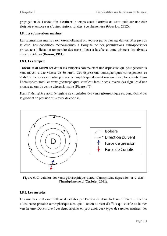 Contribution à la compréhension de la hausse Soudaine du Niveau de la mer: cas de la baie d\'Alger