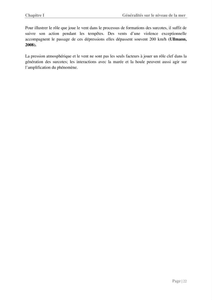 Contribution à la compréhension de la hausse Soudaine du Niveau de la mer: cas de la baie d\'Alger