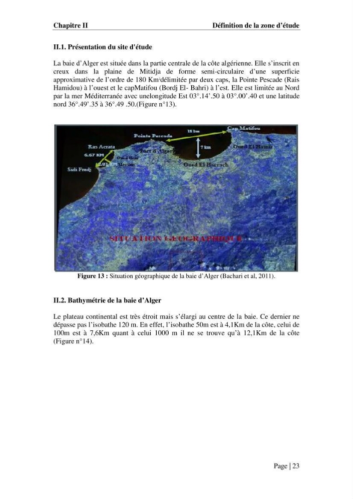 Contribution à la compréhension de la hausse Soudaine du Niveau de la mer: cas de la baie d\'Alger