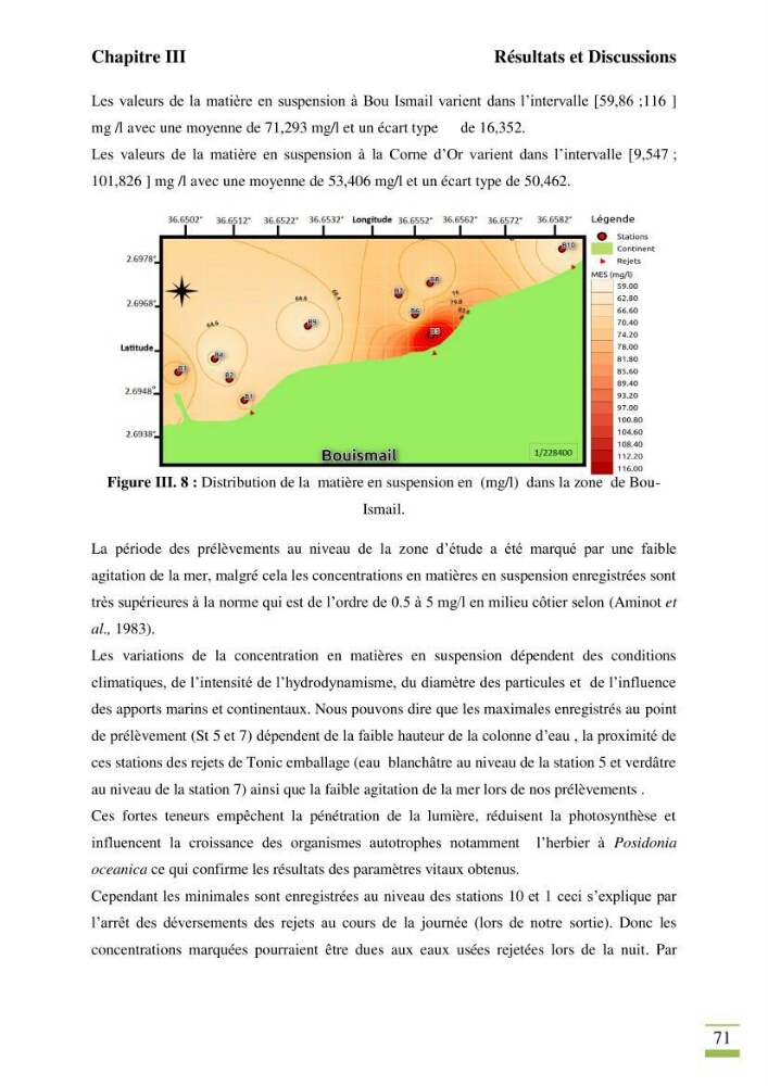 Contribution à l\'étude des paramètres vitaux de l\'herbier à posidonie ( Posidonia oceanica) en relation avec la pollurtion: