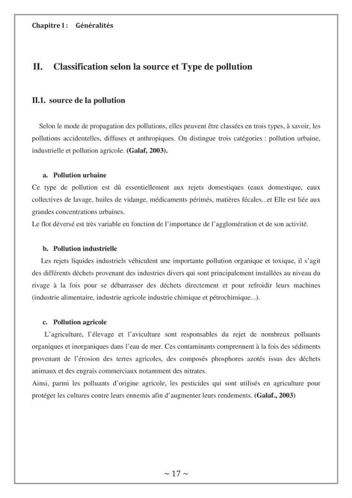 Evaluation de la qualité des eaux marine de la plage ouest Sidi Fredj.: