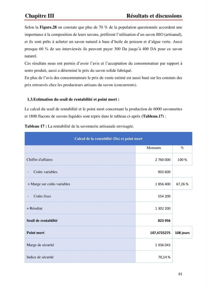 Valorisation des produits de la mer pour la fabrication de savon : Aspects techniques et économiques