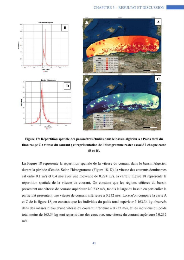 Les grands pélagiques dans le bassin algérien environnement, analyse spatio-temporelle et modelisation
