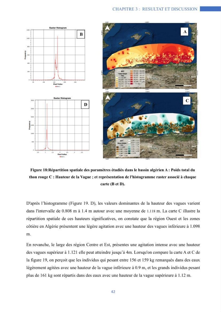 Les grands pélagiques dans le bassin algérien environnement, analyse spatio-temporelle et modelisation