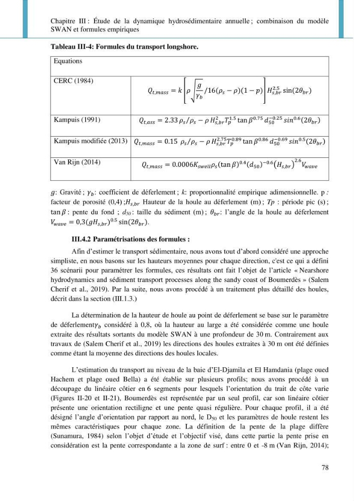 Dynamique et évolution morphosédimentaire des plages sableuses de l\'étude des processus à la modelisation: application sur trois sites du littoral algérois