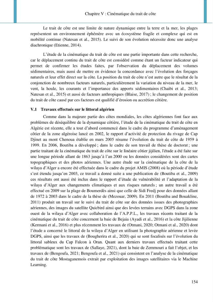 Dynamique et évolution morphosédimentaire des plages sableuses de l\'étude des processus à la modelisation: application sur trois sites du littoral algérois