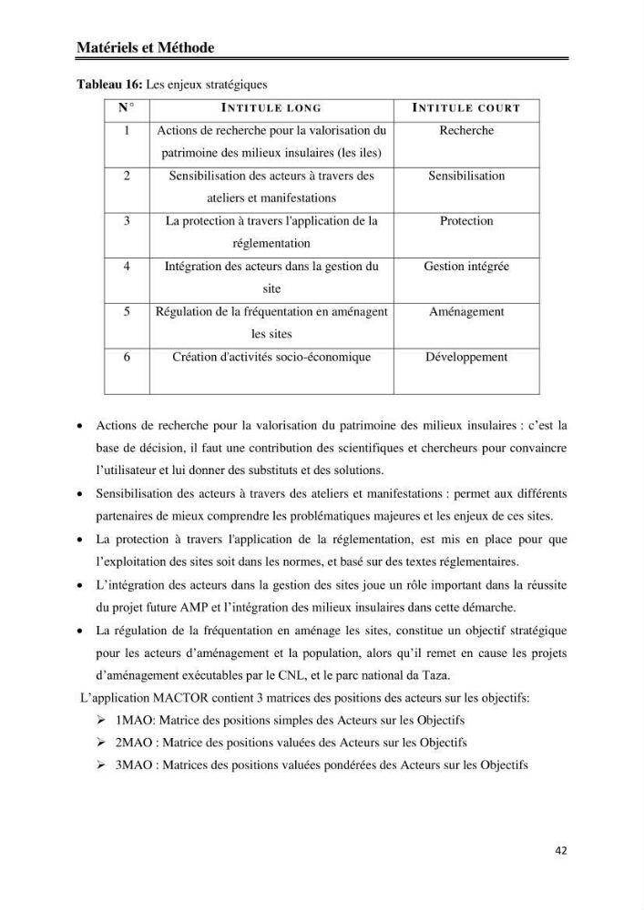 Milieux insulaires, quel avenir? étude d\'intégration des iles et ilots dans le processus de gouvernance de la future aire marine protégée du Parc National de Taza-Jijel: