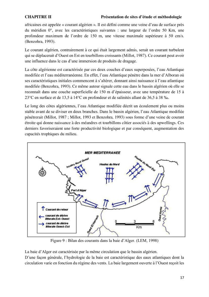 Caractérisation des biocenoces benthiques des côtes Algériennes
