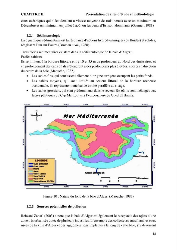 Caractérisation des biocenoces benthiques des côtes Algériennes