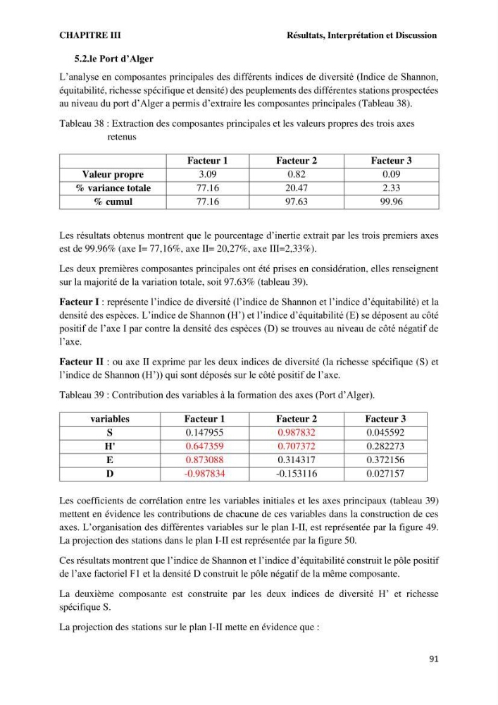 Caractérisation des biocenoces benthiques des côtes Algériennes