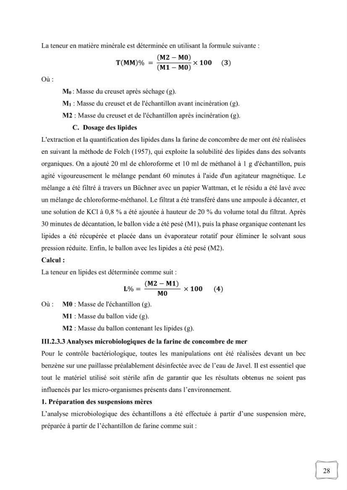 Contribution à la valorisation des coproduits des espèces d\'holothurie ( concombre de mer ) pêchées dans la côte algérienne