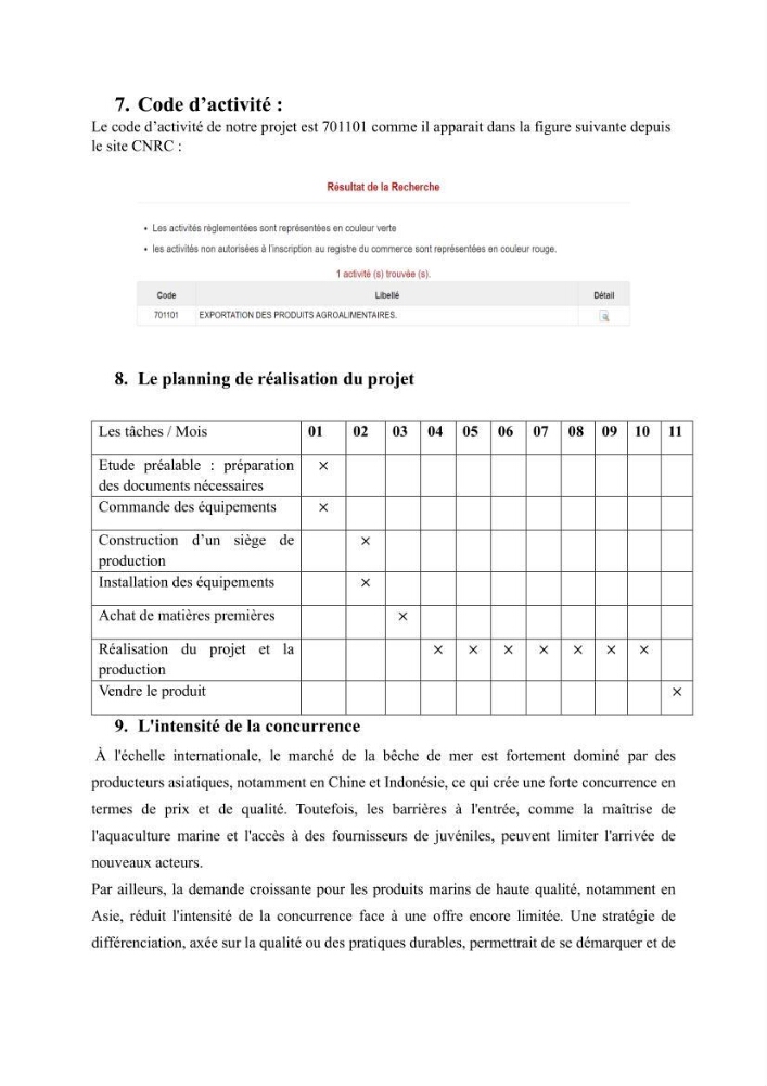 Contribution à la valorisation des coproduits des espèces d\'holothurie ( concombre de mer ) pêchées dans la côte algérienne