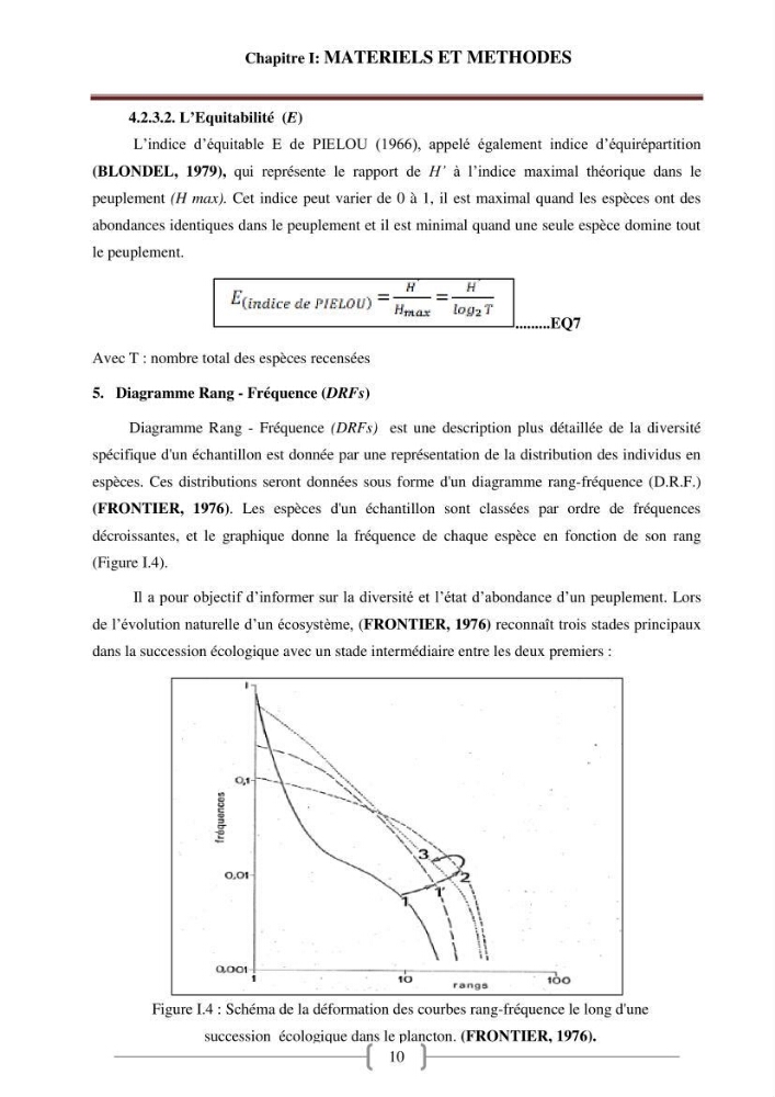 Bioévaluation de la qualité des eaux marines côtières les peuplements macrophytes benthiques.