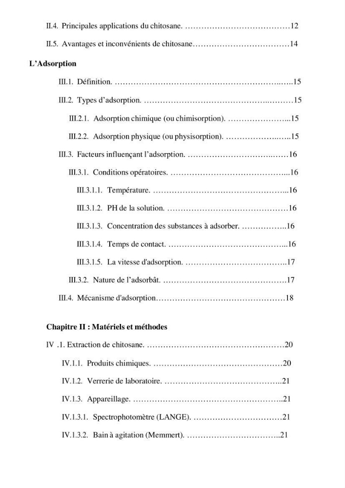 Valorisation d’un biopolymère (cas de chitosane) dans le processus du traitement des effluents piscicole