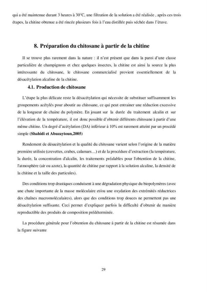 Valorisation d’un biopolymère (cas de chitosane) dans le processus du traitement des effluents piscicole