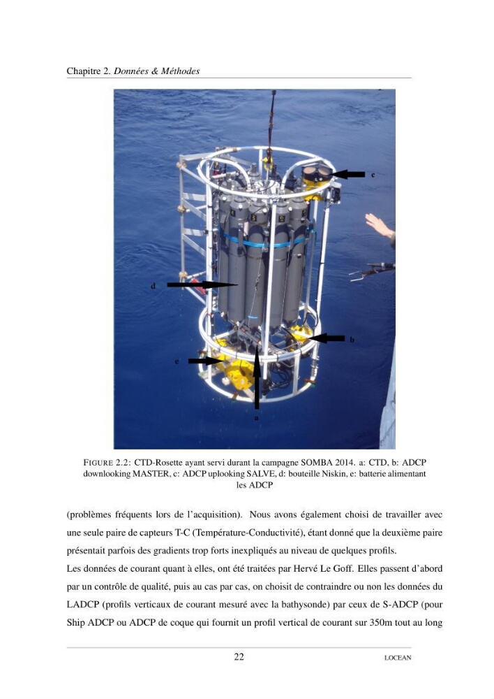 Hydrologie et circulation océanique dans le bassin Algerien: