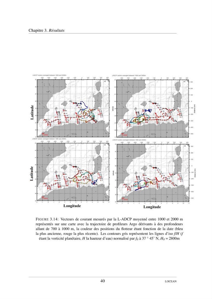 Hydrologie et circulation océanique dans le bassin Algerien: