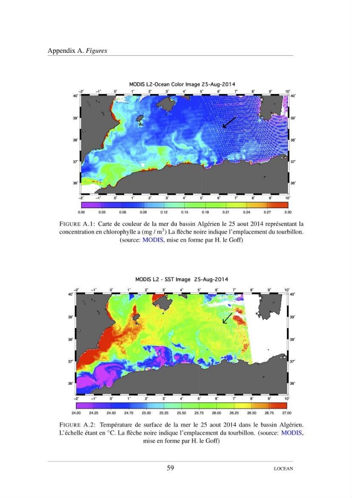 Hydrologie et circulation océanique dans le bassin Algerien:
