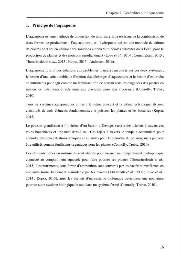 Suivi d\'un systeme d\'élevage en aquaculture