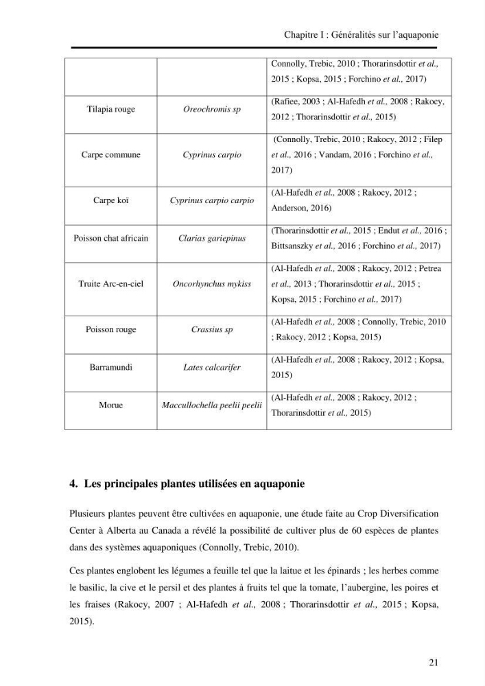 Suivi d\'un systeme d\'élevage en aquaculture