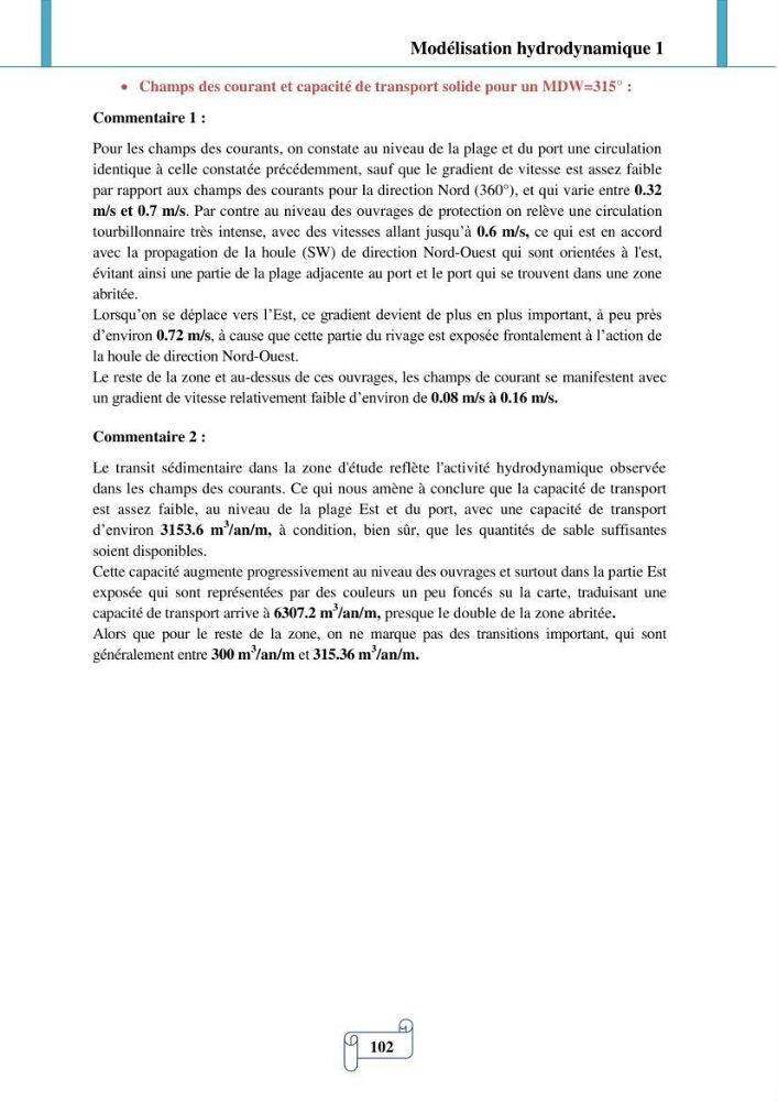 Modélisation numérique de la morphodynamique d\'une côte sableuse soumise à l\'effet des vagues et des houles cas : Plge de Sidi Fredj