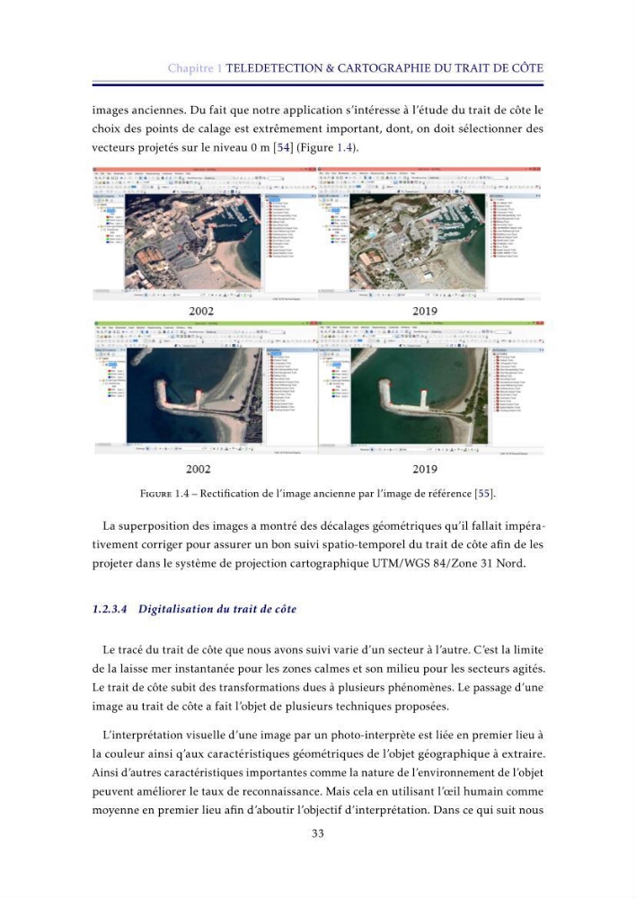 Apport de la télédétection très haute résolution pour l’étude diachronique des plages de la région centre algérienne