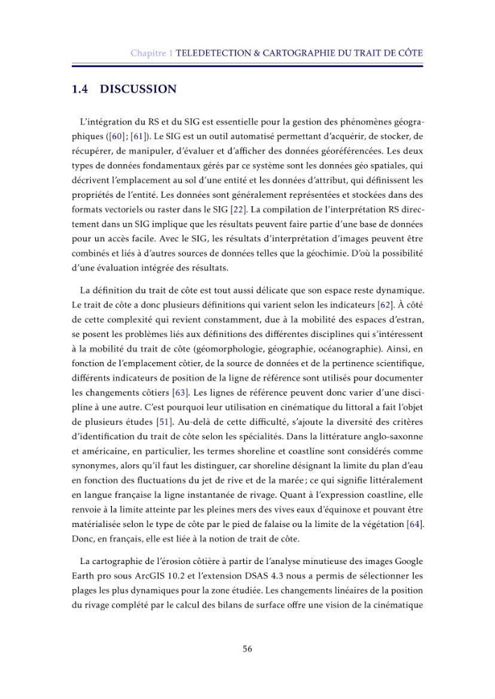 Apport de la télédétection très haute résolution pour l’étude diachronique des plages de la région centre algérienne