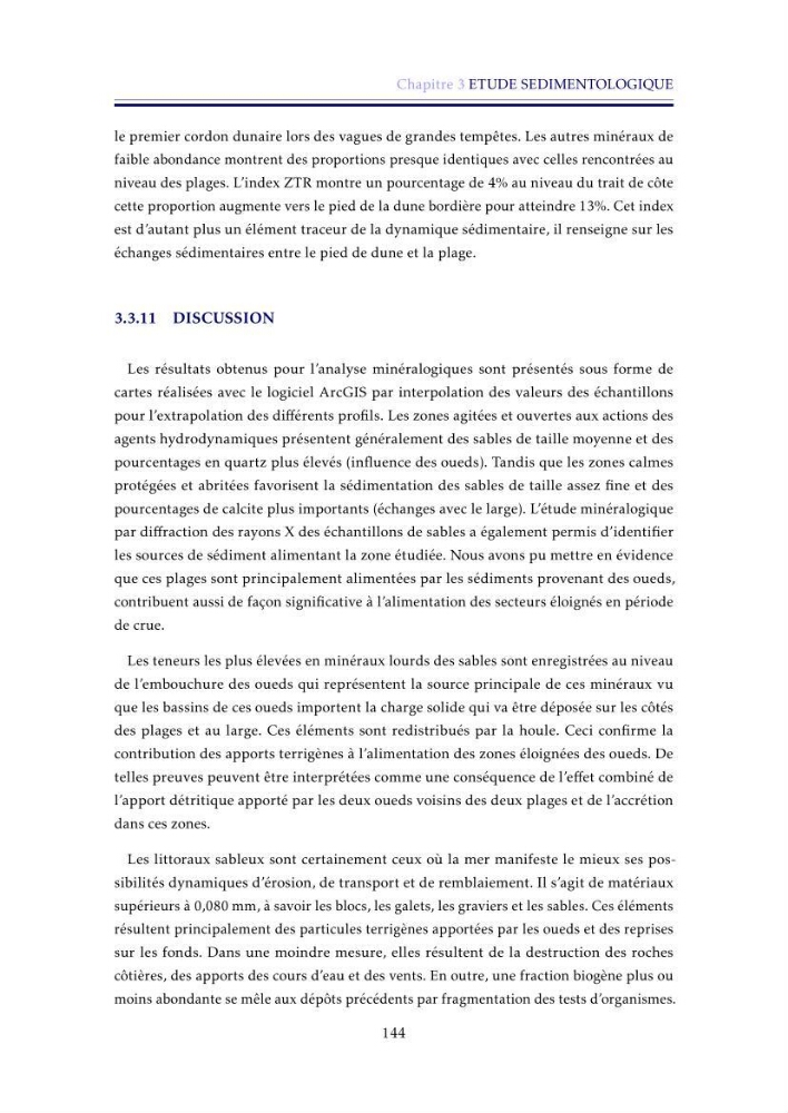 Apport de la télédétection très haute résolution pour l’étude diachronique des plages de la région centre algérienne