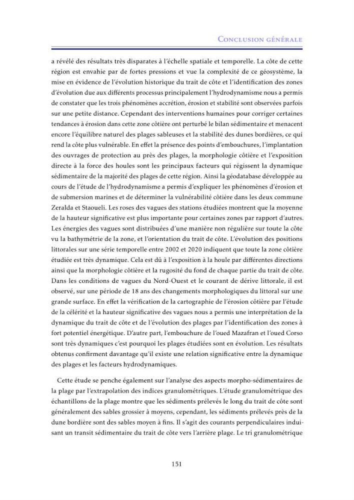Apport de la télédétection très haute résolution pour l’étude diachronique des plages de la région centre algérienne