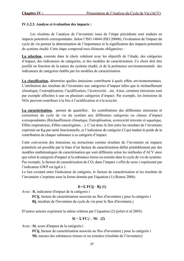 Analyse du cycle de vie du dessalement de l\'eau de mer en baie de Bou-Ismail: evaluation de la performance environnementale de la station de Fouka