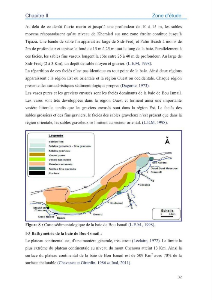 Contamination des sédiments marins de la côte Algéroise par les métaux traces